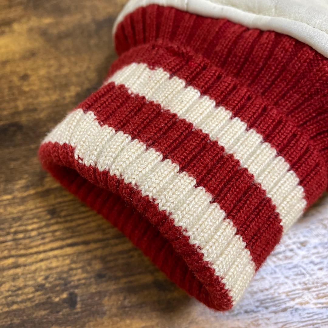 【日本製】『Karl Helmut』ヴィンテージ スタジャン　動物ワッペン　M