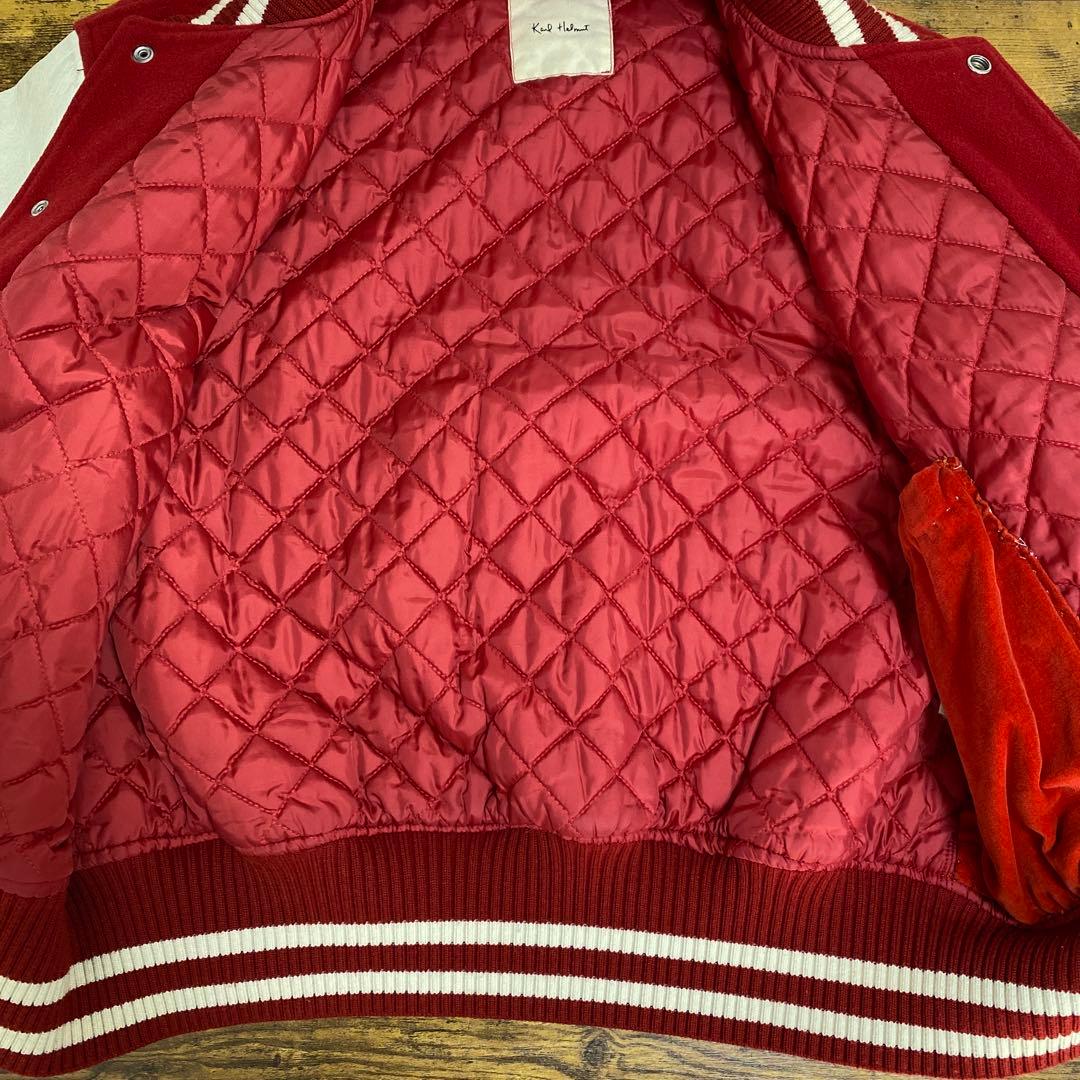 【日本製】『Karl Helmut』ヴィンテージ スタジャン　動物ワッペン　M