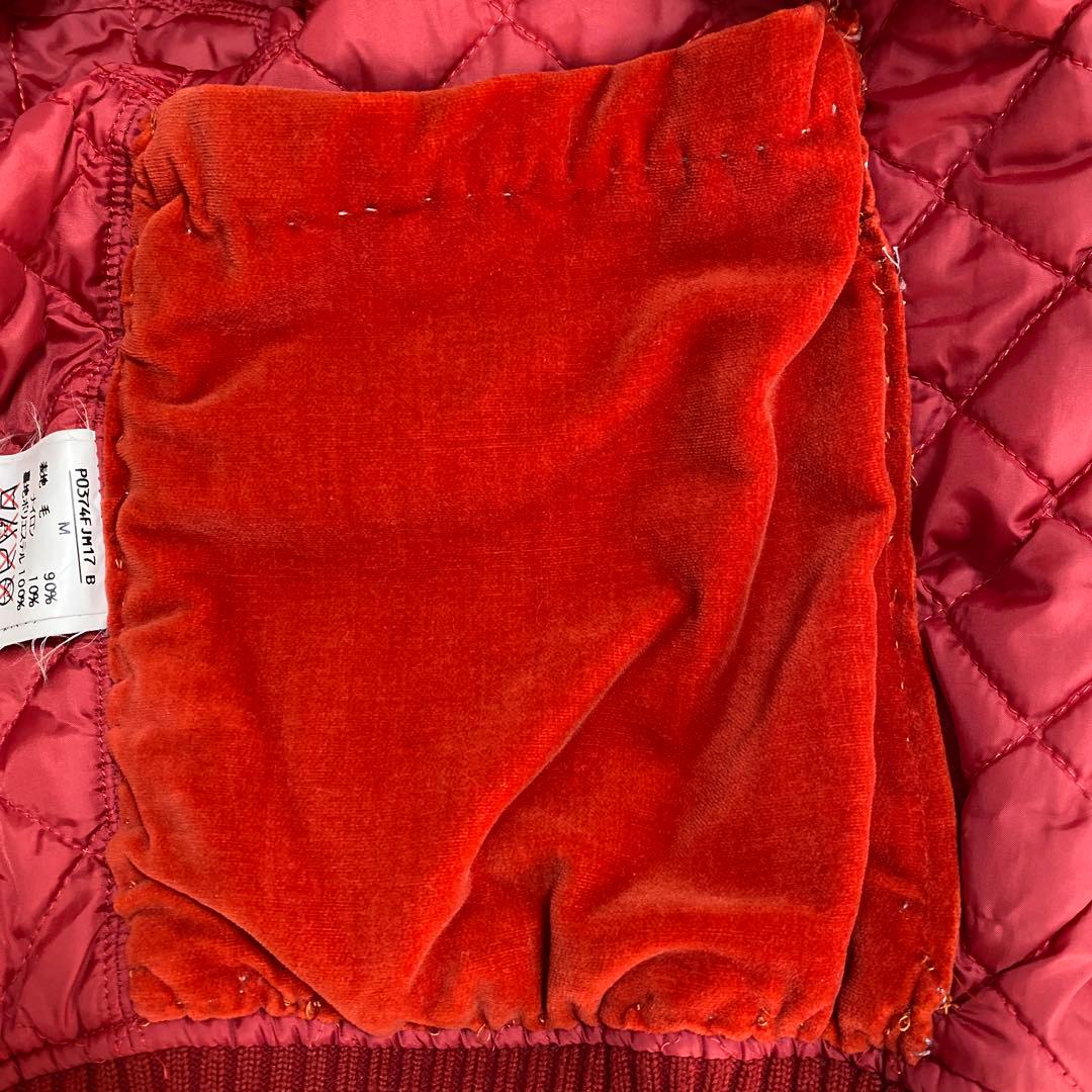 【日本製】『Karl Helmut』ヴィンテージ スタジャン　動物ワッペン　M