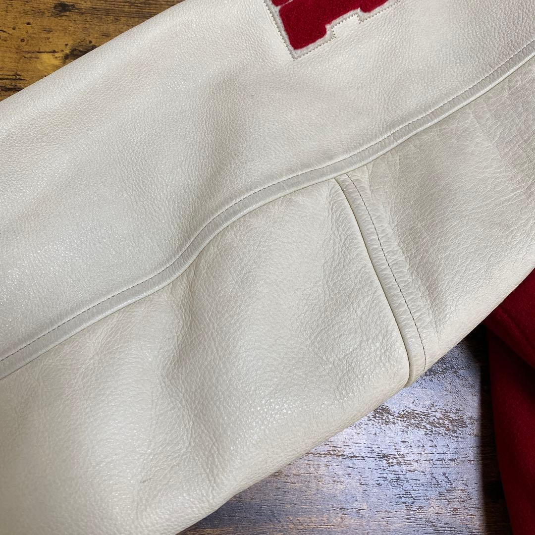 【日本製】『Karl Helmut』ヴィンテージ スタジャン　動物ワッペン　M