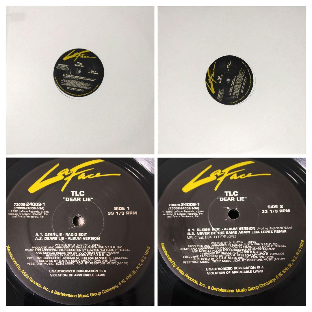 TLC レコード 9枚セット まとめ売り R&B 90s LP VINYL