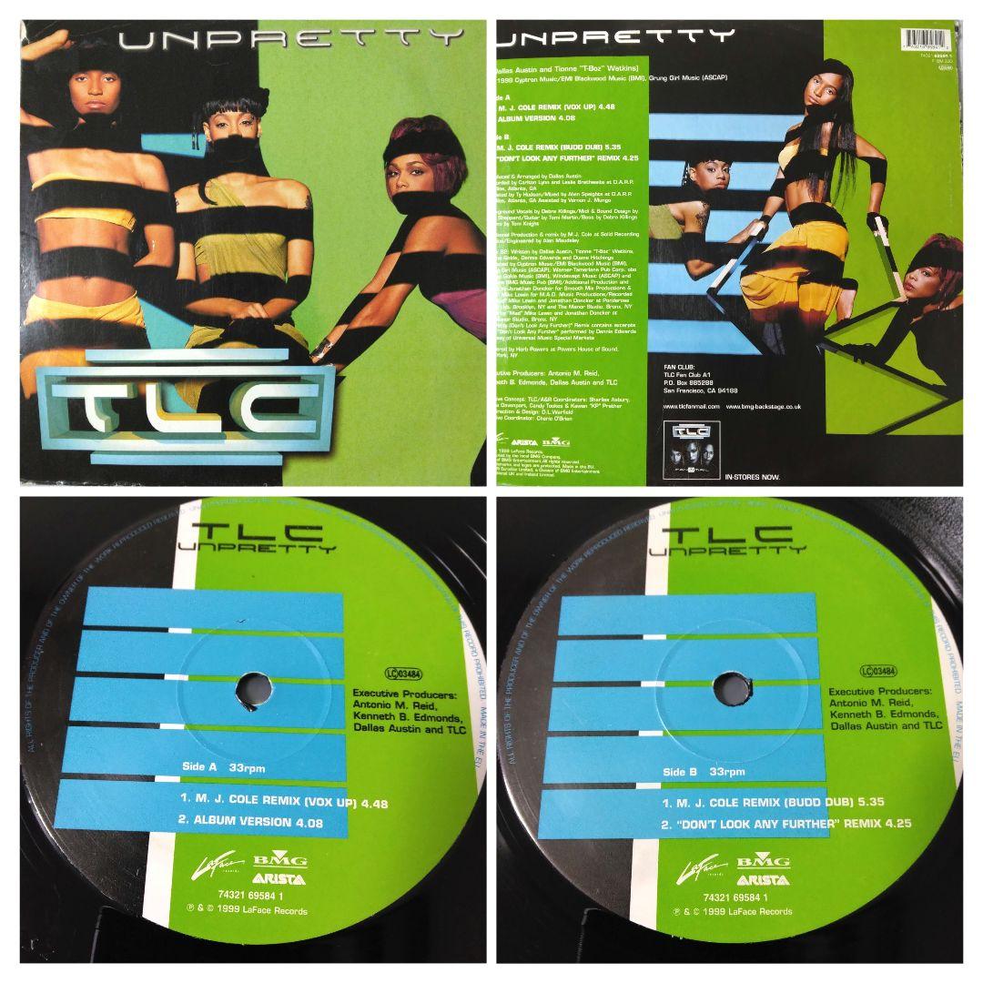 TLC レコード 9枚セット まとめ売り R&B 90s LP VINYL