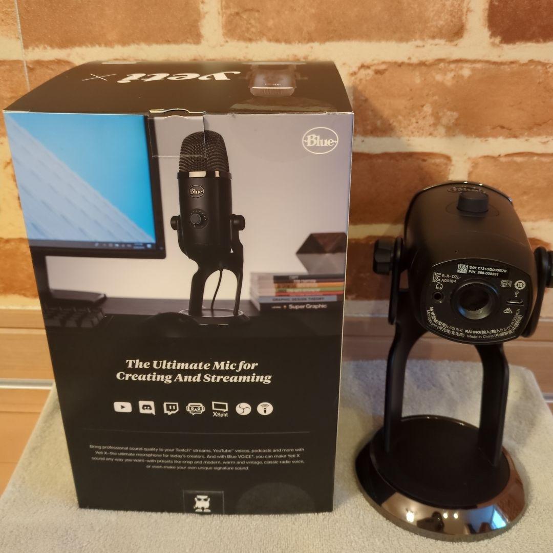 【黒猫みんと】Blue Yeti X コンデンサーマイク