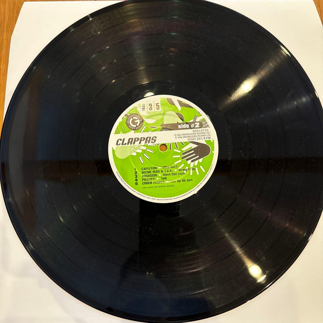 CLAPPAS Riddim/LP2枚セット横浜レゲエ祭レコードreggae