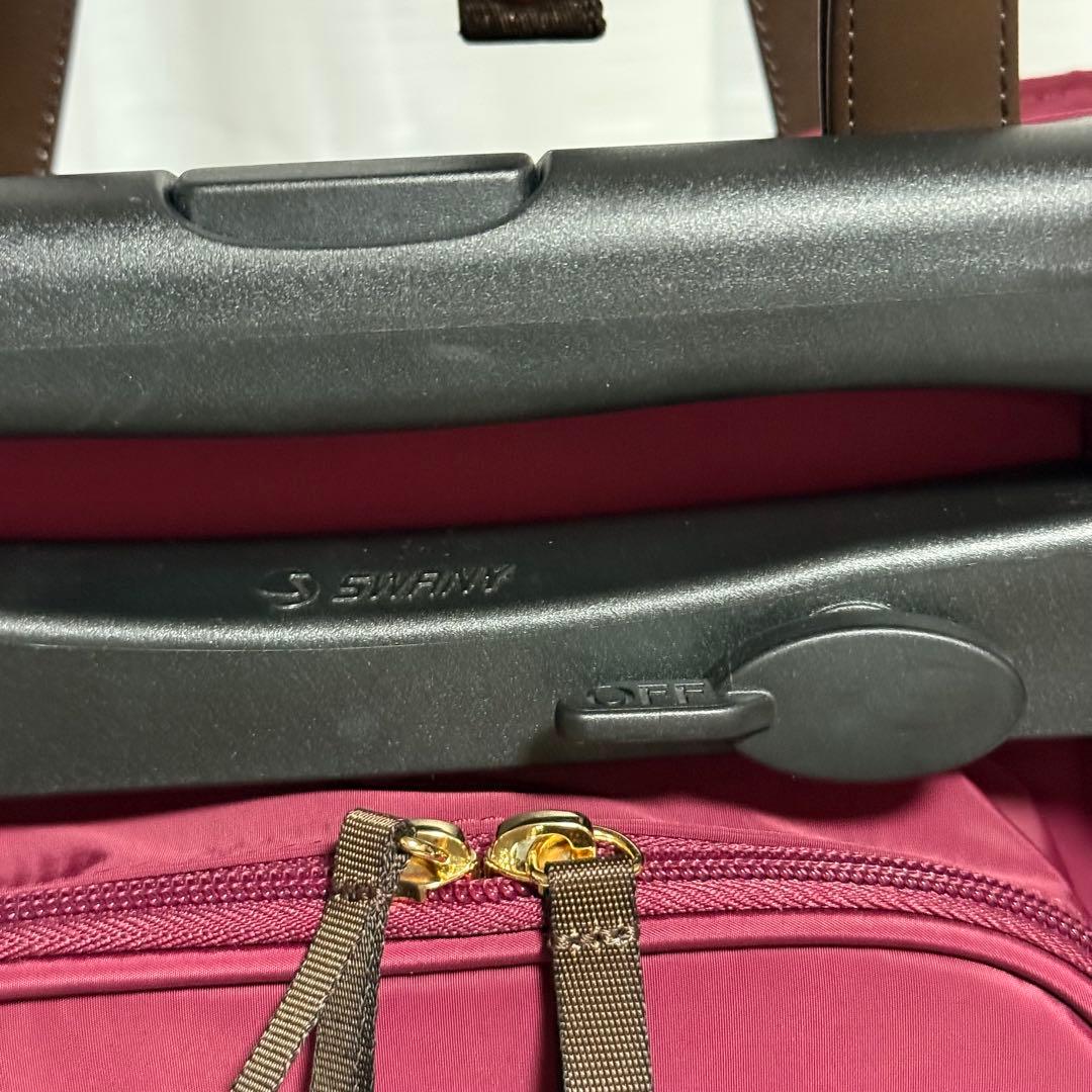 ⭐️未使用級⭐️ スワニー　キャリーカート　T2キャスター　ハンドバッグ　軽量