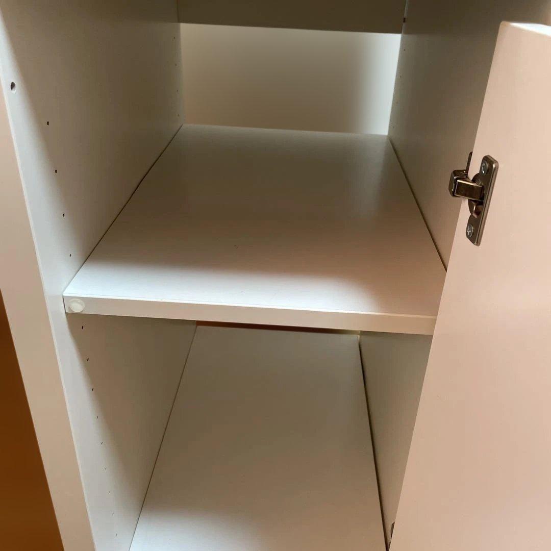 IKEA ホワイト　オフィスデスク　ミッケ　MICKE 値下げ中　送料込　組立済