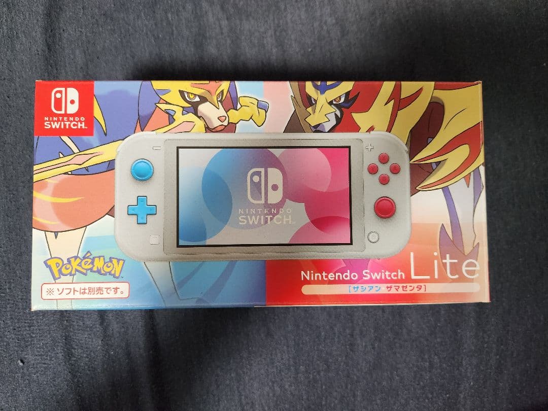 Nintendo Switch Lite 　ザシアン　ザマゼンタ　箱付き