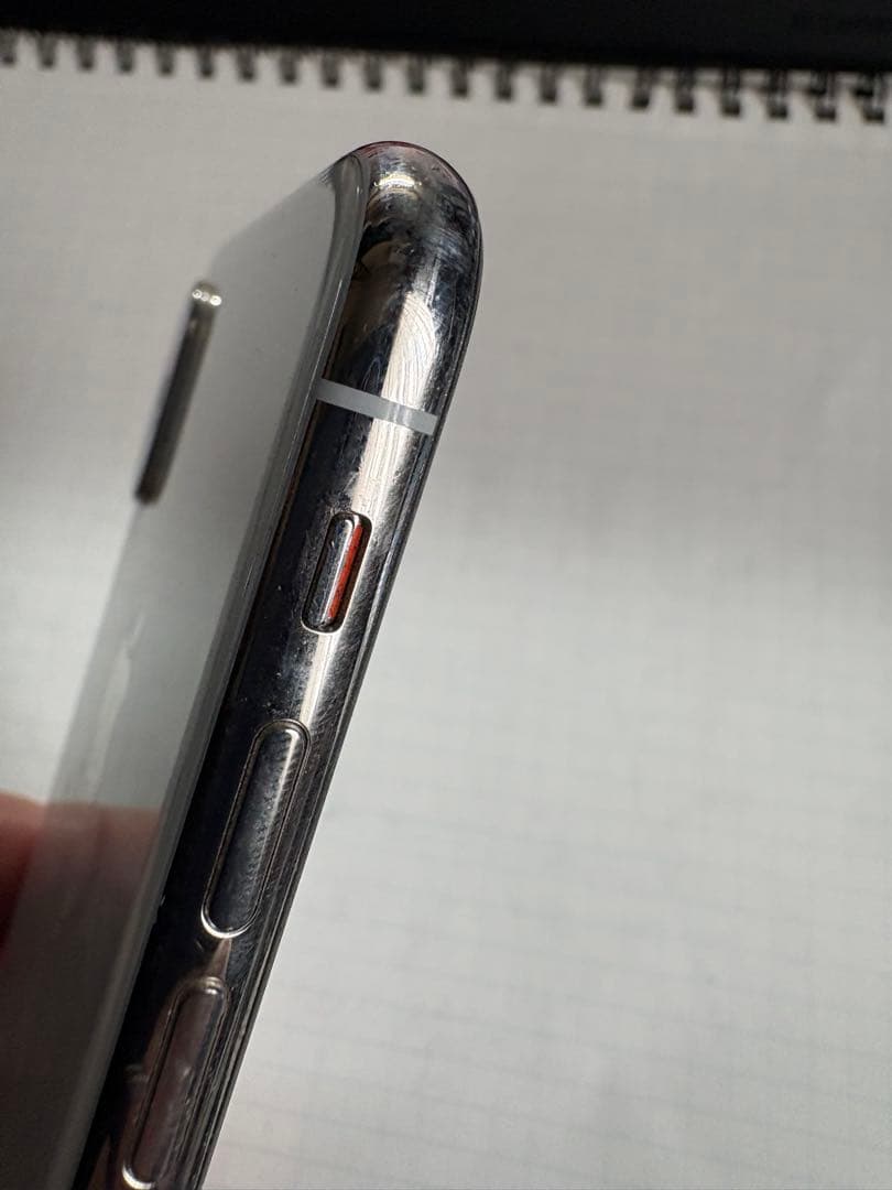 iPhoneX 64GB シルバー SIMロック解除済