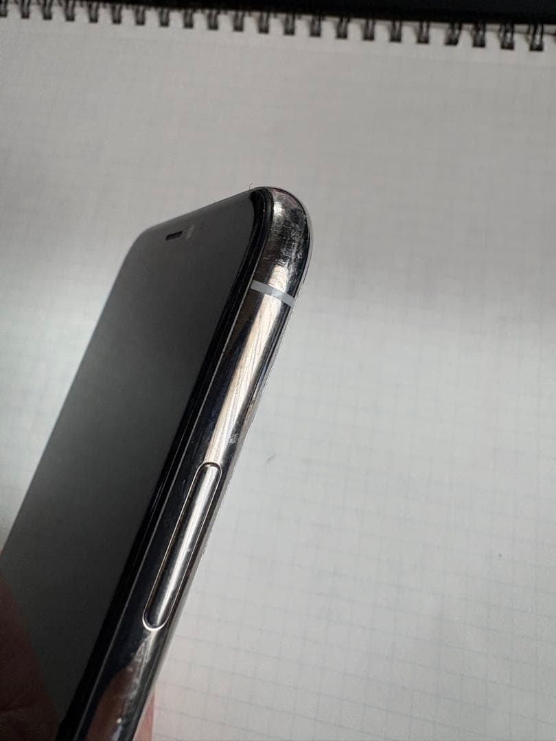 iPhoneX 64GB シルバー SIMロック解除済