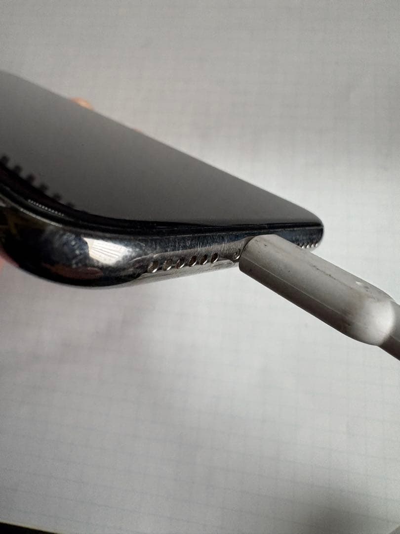 iPhoneX 64GB シルバー SIMロック解除済