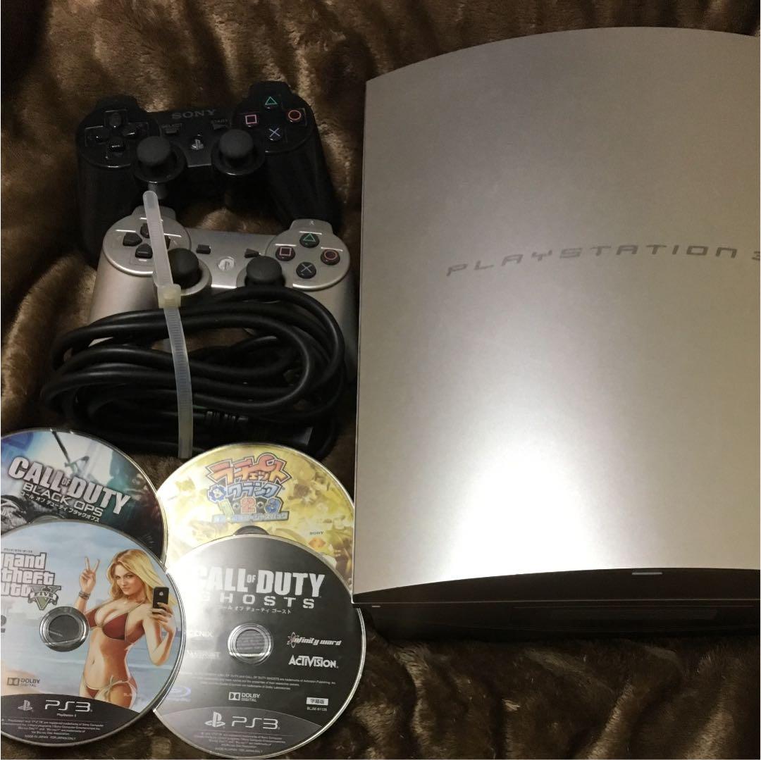 PlayStation3 本体 ソフト4本付き