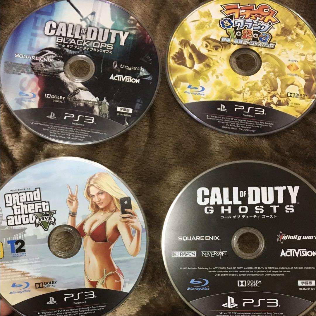 PlayStation3 本体 ソフト4本付き