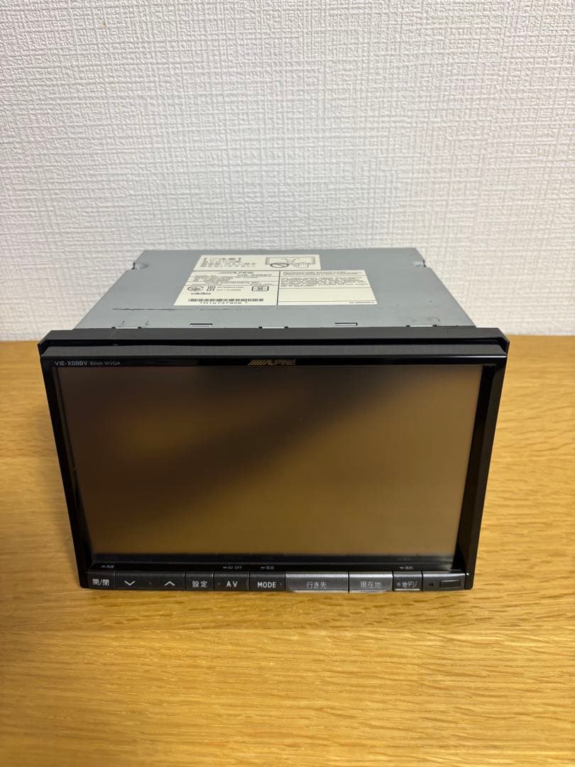 ALPINE VIE-X088V 8インチカーナビゲーション