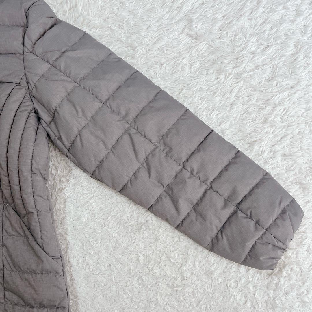 ほぼ未使用✨MIZUNO 洗えてあったか ブレスサーモロングコート グレー