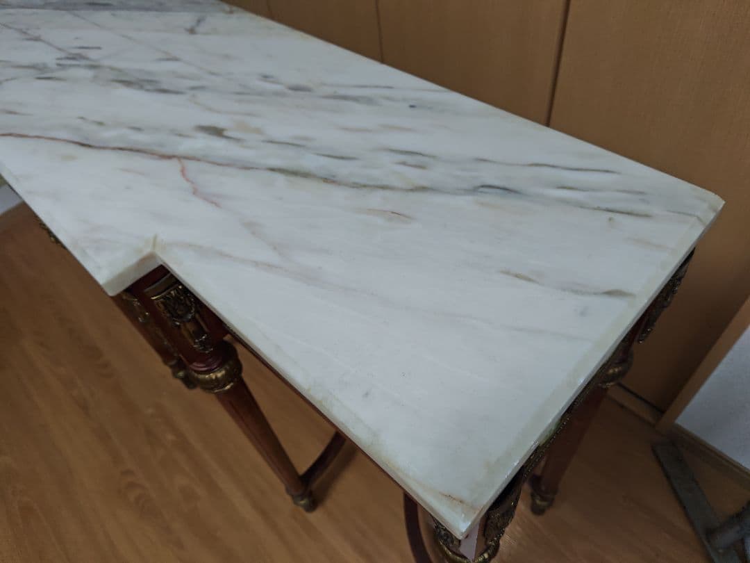 ◼️◼️◼️スペイン製、鋳物使用、高級コンソールテーブル、50万、検索マリネール