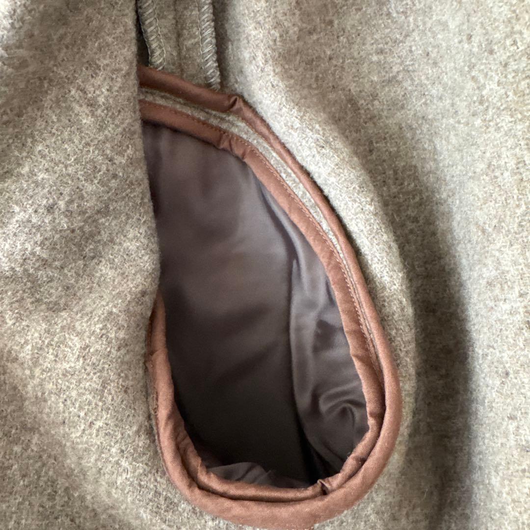 DANTON(ダントン) ウールモッサライトパイルノーカラージャケット38美品