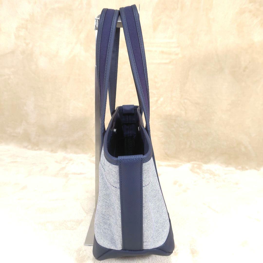 未使用級 PORTER ガール ボーイフレンドトート ポーチ ネイビー ポーター