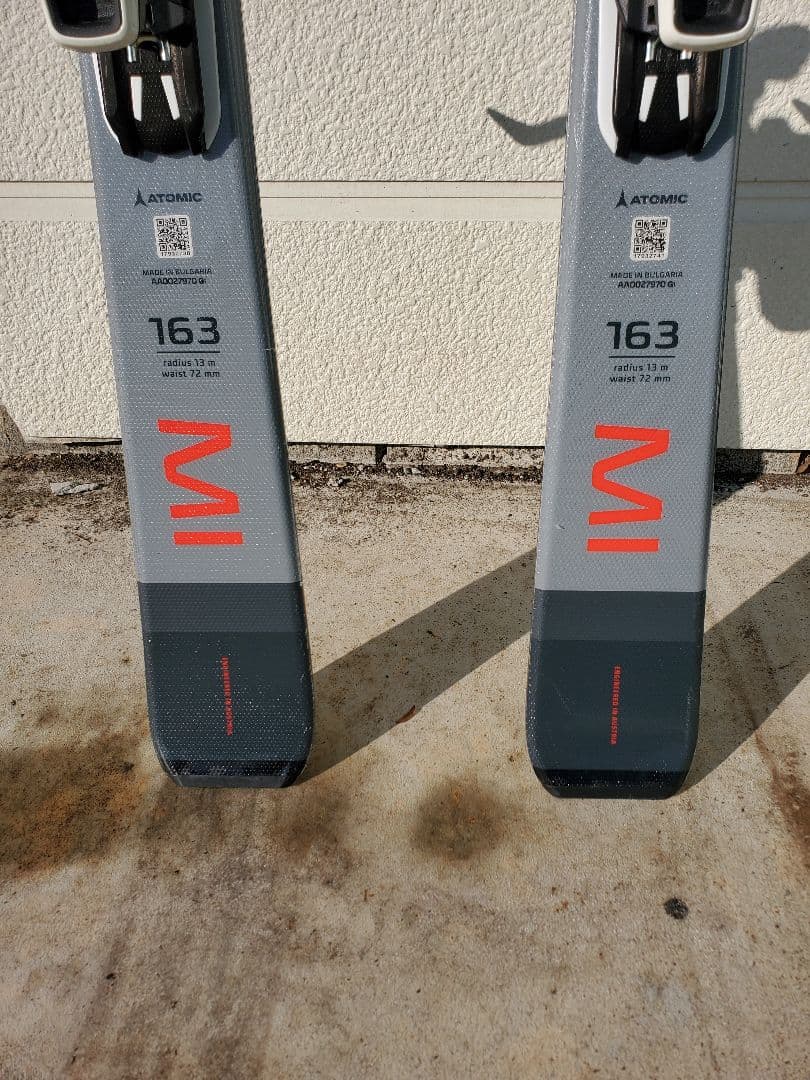 【美品】ATOMIC REDSTER MI レッドスター 163cm スキー板