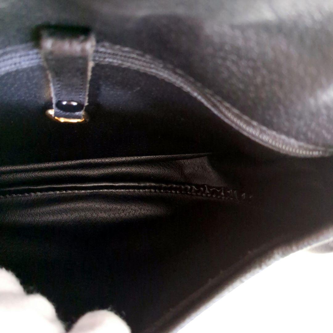 美品✨️LONGCHAMP ロンシャン　ショルダーバッグ　ミニバッグ　黒　レザー