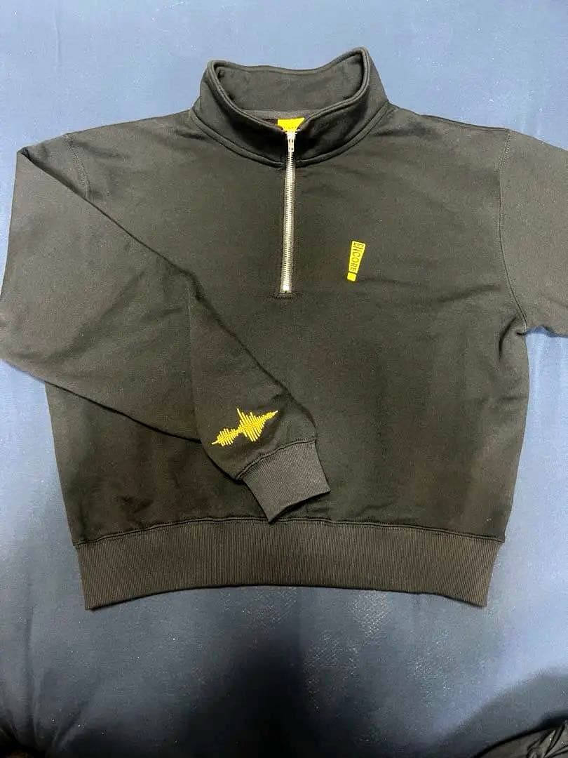 D's WAVE! ハーフジップスウェットM プレミアムシートパス、銀テープ付き