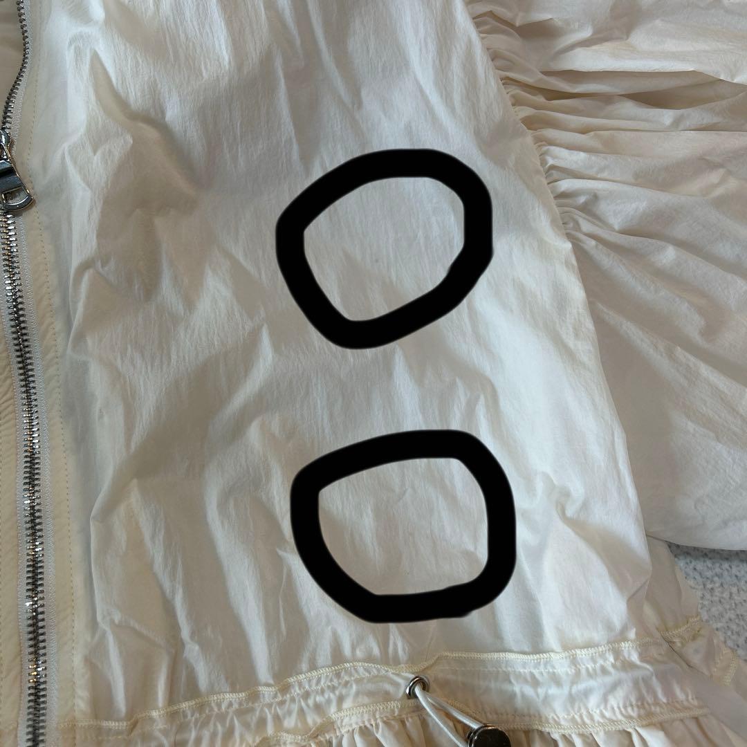 elu. UVcut sheer Parker アイボリー