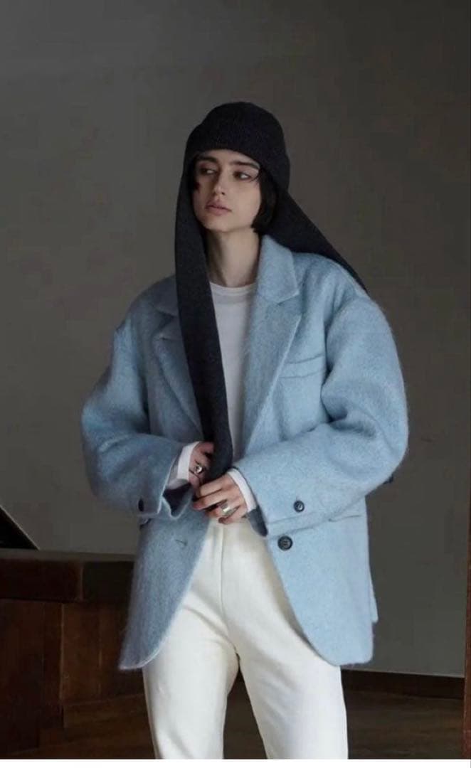 ジャケット・アウター CLANE MIXSHAGGYOVERTAILORED JACKET