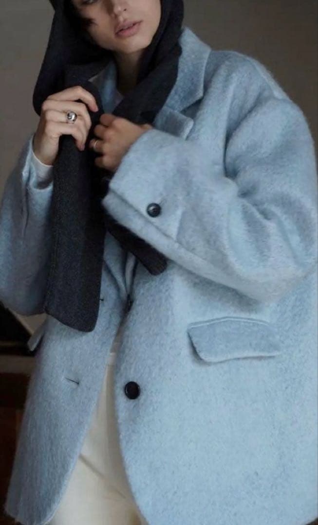 ジャケット・アウター CLANE MIXSHAGGYOVERTAILORED JACKET