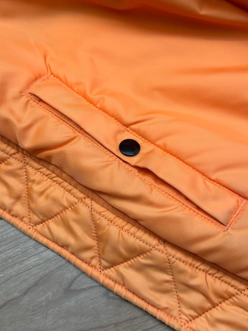 【ALPHA MA-1 】フライトジャケット 黒 リバーシブル S