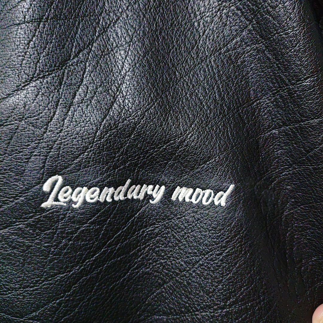 ZARA 水牛革 レザージャケット XL スタジャン