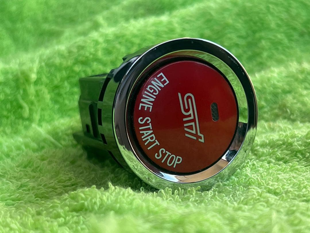 SUBARU スバル純正　STI プッシュエンジンスイッチ　エンジンスタート