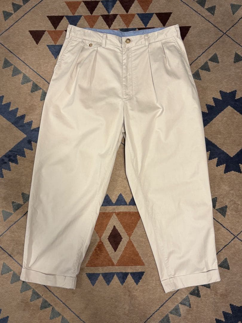 ビームスプラスBEAMS PLUS 2 Pleats Tapered Twill