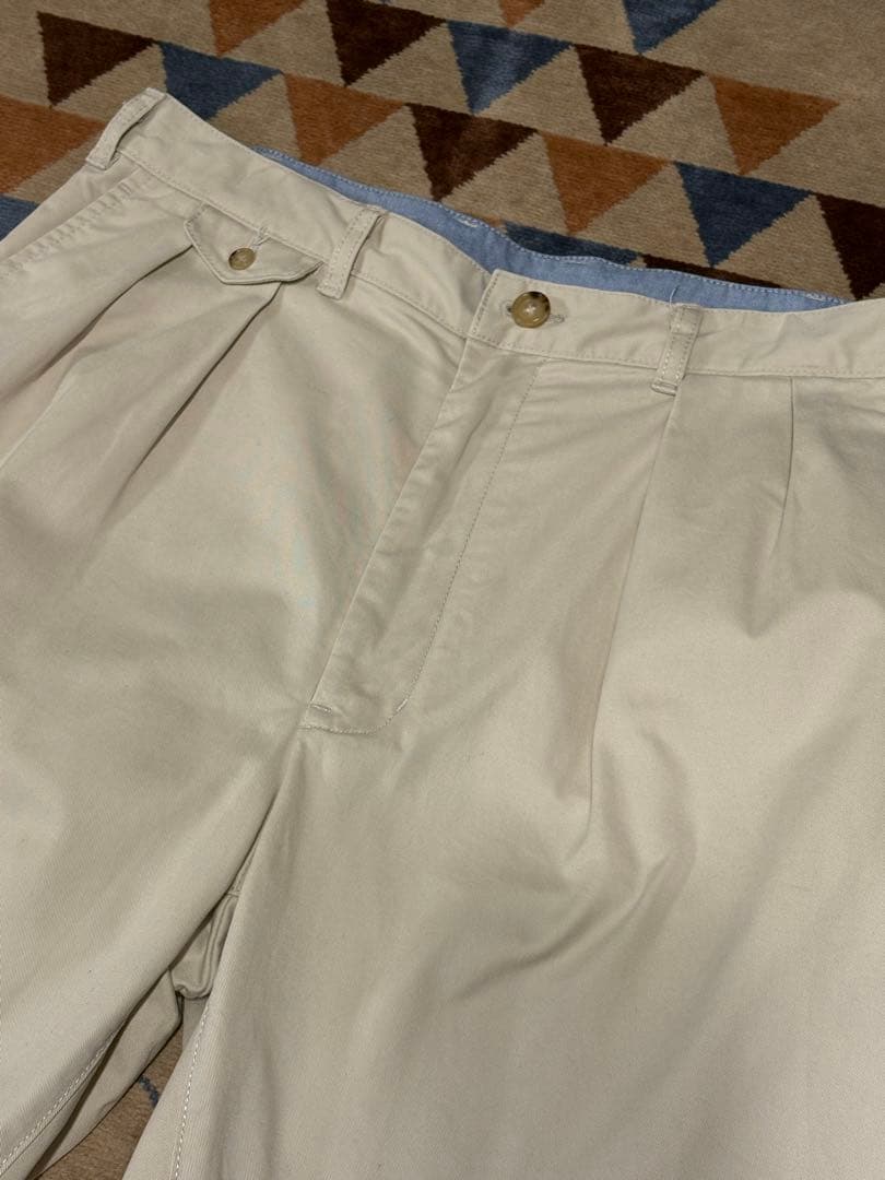 ビームスプラスBEAMS PLUS 2 Pleats Tapered Twill