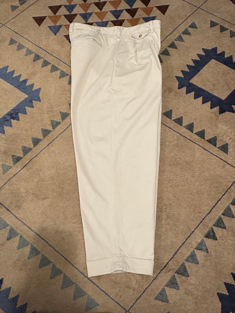 ビームスプラスBEAMS PLUS 2 Pleats Tapered Twill