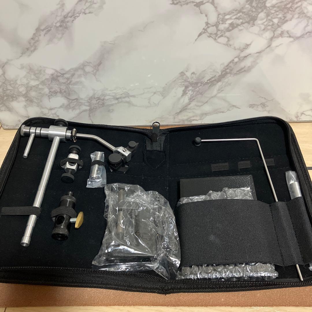 タイイングバイス　ロータリーバイス　台座　クランプ付　専用ケース