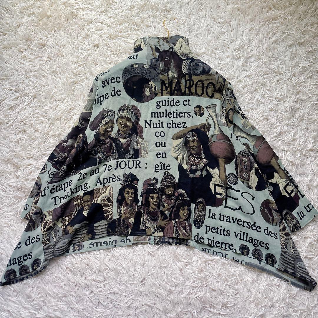 希少✨トクコ・プルミエヴォル ブラウス 日本製 民族 総柄 チュニック