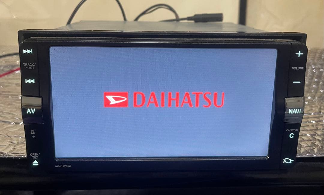 ダイハツ純正ナビゲーションシステム NHZP-W63D NVH-0528zy