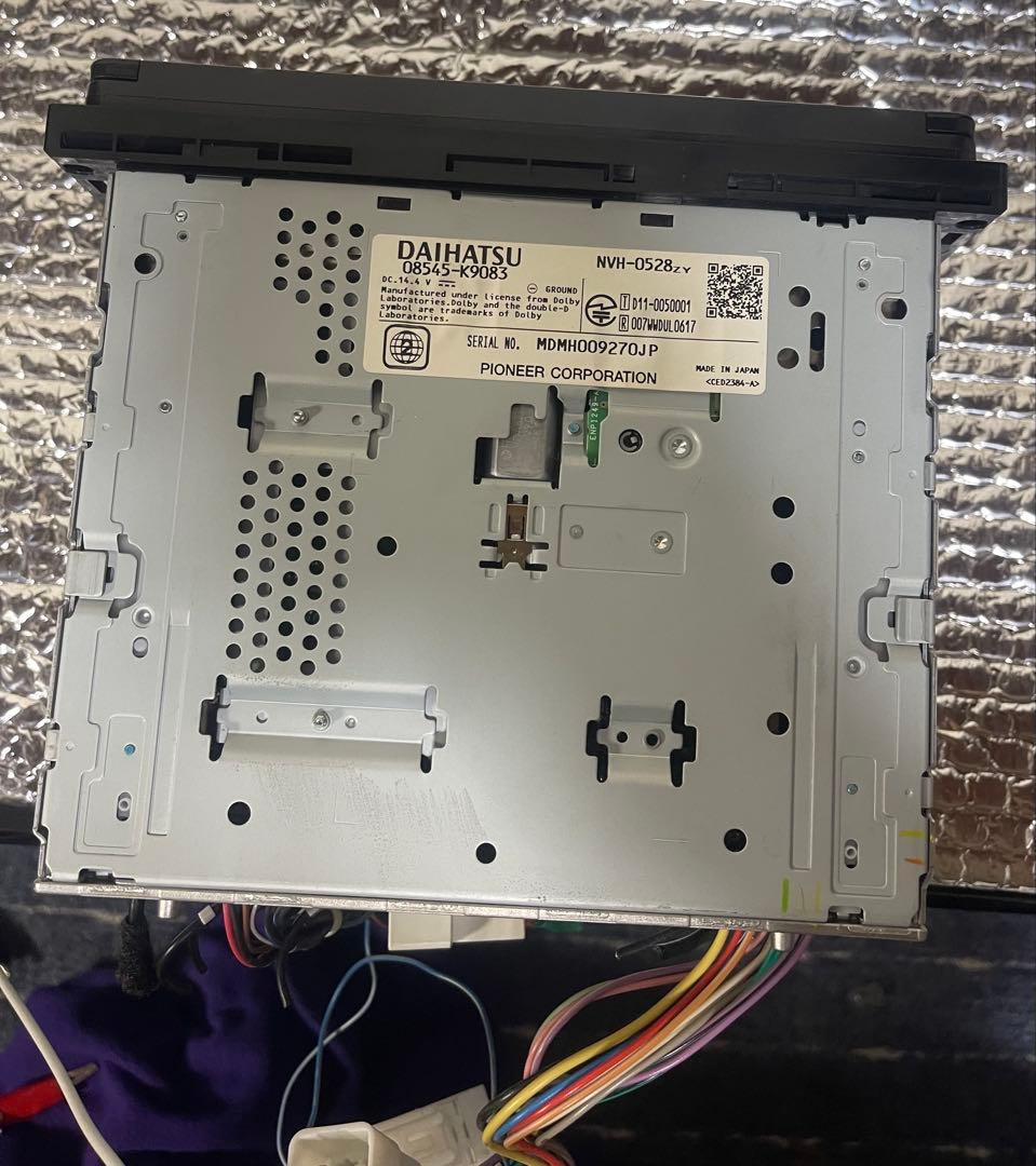 ダイハツ純正ナビゲーションシステム NHZP-W63D NVH-0528zy