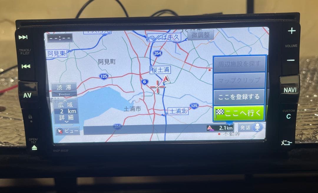 ダイハツ純正ナビゲーションシステム NHZP-W63D NVH-0528zy