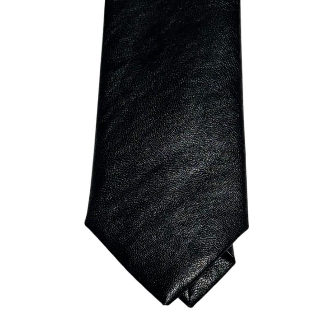 新品★ アワーレガシー BLACK REAL FAKE LEATHER ネクタイ