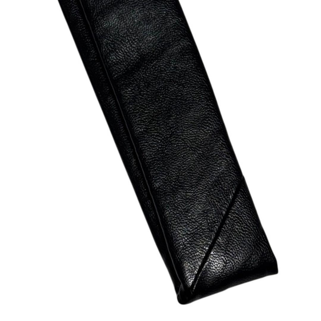 新品★ アワーレガシー BLACK REAL FAKE LEATHER ネクタイ