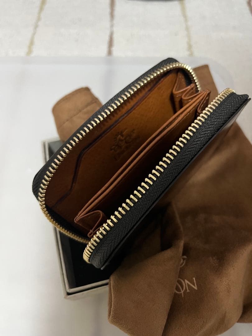 レーデルオガワ　UNIQUEON ユニコーン　コードバン ミドルウォレット 財布