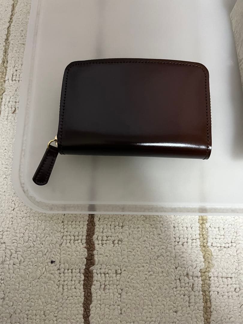 レーデルオガワ　UNIQUEON ユニコーン　コードバン ミドルウォレット 財布