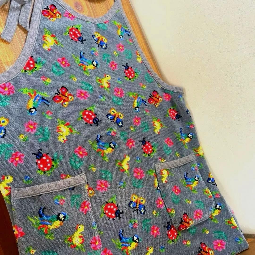 【WEB限定品】フェイラーハイジ　エプロン　グレー　完売品