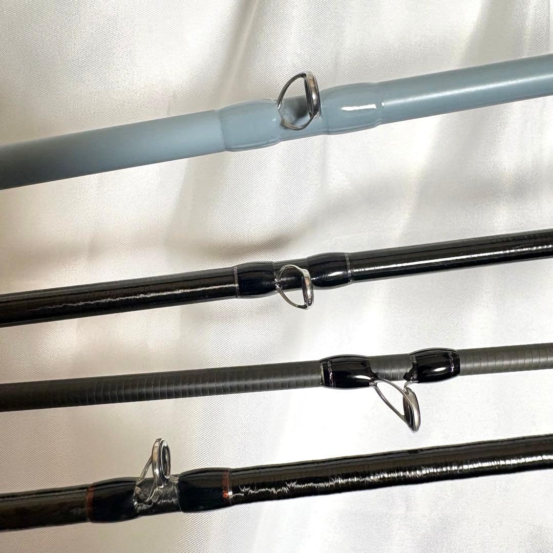 ☆手渡し希望☆バス釣り引退セット　ロッド4本
