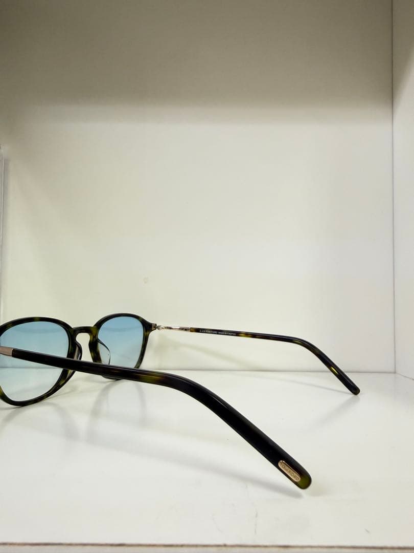 TOM FORD TF5397-F べっ甲 ブルーレンズ サングラス