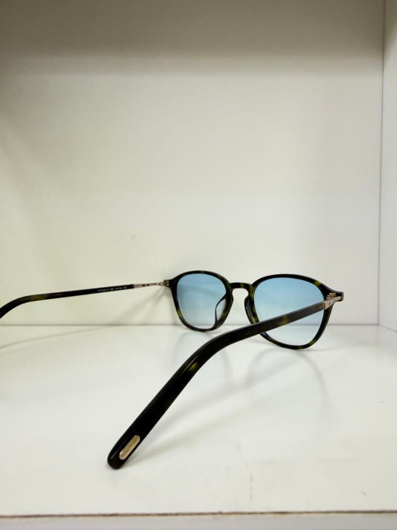 TOM FORD TF5397-F べっ甲 ブルーレンズ サングラス