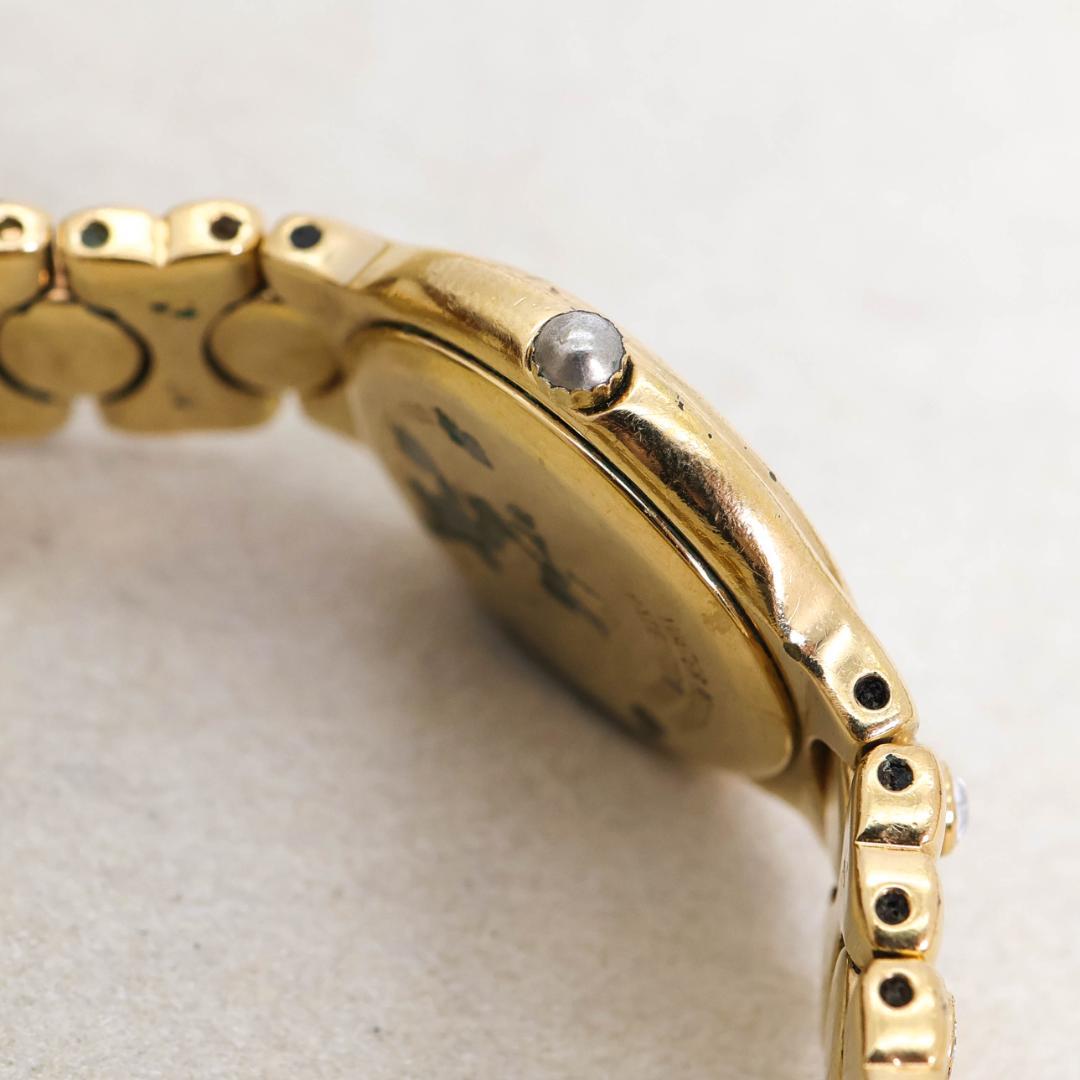 稼働 RAYMONDWEIL 腕時計 18KGP ラインストーン 1259