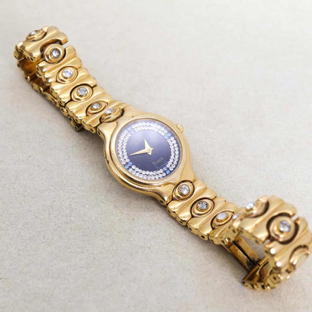 稼働 RAYMONDWEIL 腕時計 18KGP ラインストーン 1259