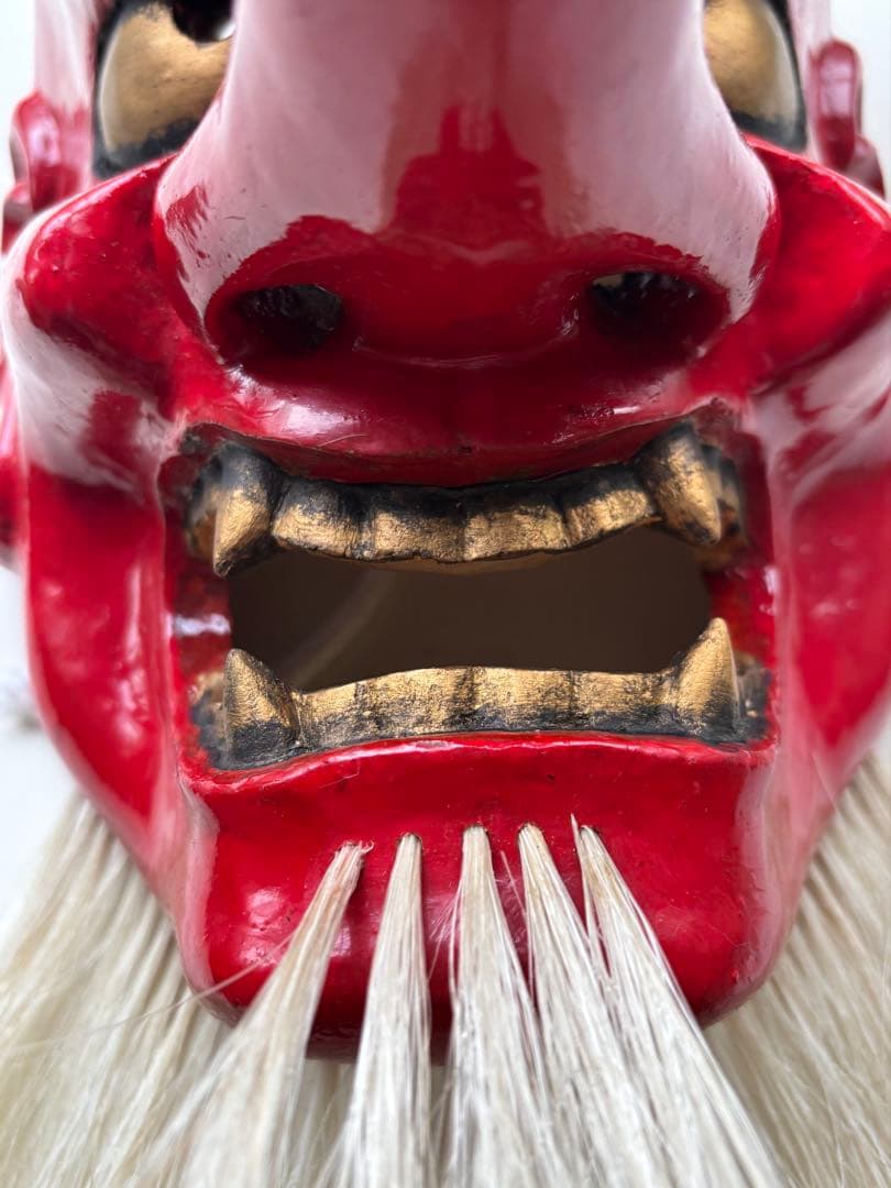 能面　神楽面　面　作家物　民芸