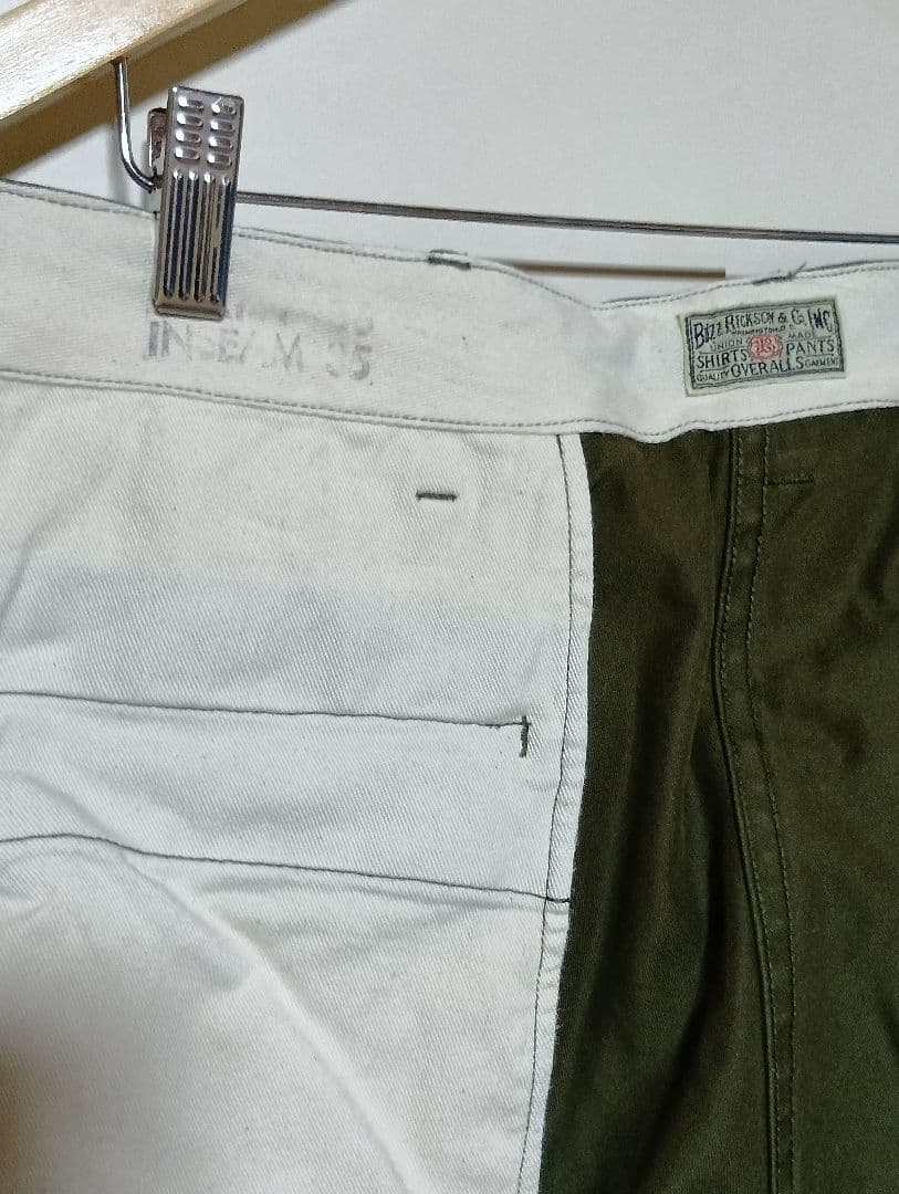 usarmy chinotrousers w36 buzzrickson 軍チノ